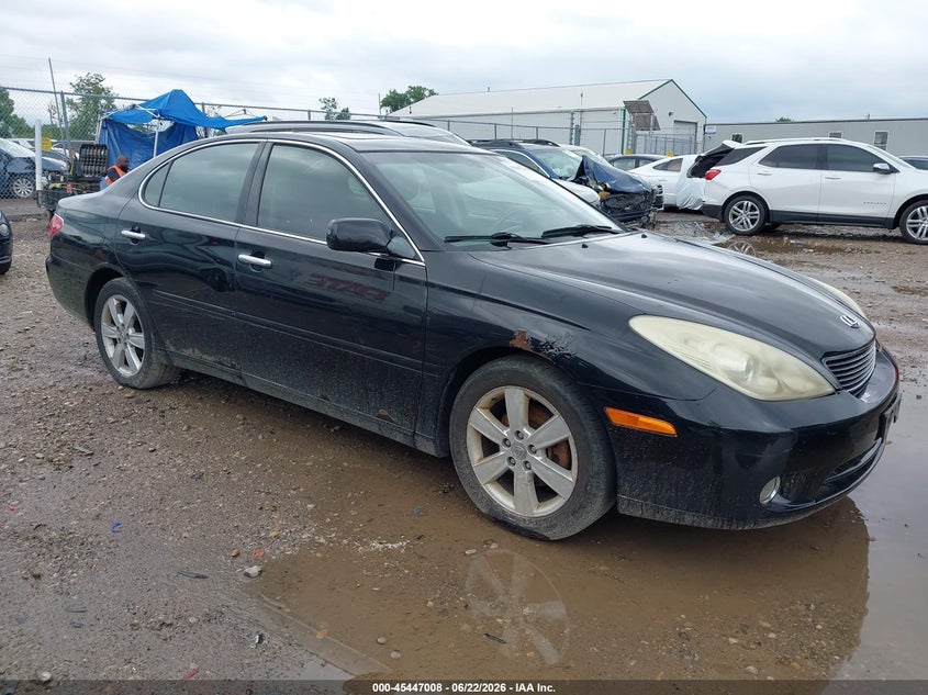 2005 Lexus ES VIN JTHBA30G655062077 IAAI salvage auction — NORMAL WEAR, Original (Ohio), sold $325 on 2026-07-30 (photo 1)