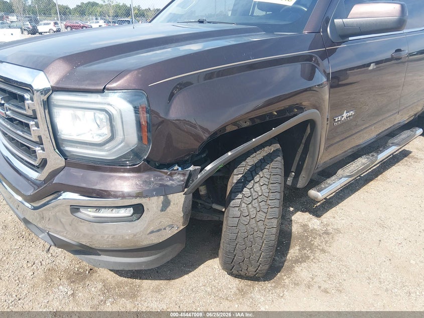 2016 Gmc SIERRA VIN 1GTR1MEC7GZ251537 IAAI salvage auction — LEFT FRONT, Clear (South Carolina), sold $6,100 on 2026-07-18 (photo 6)