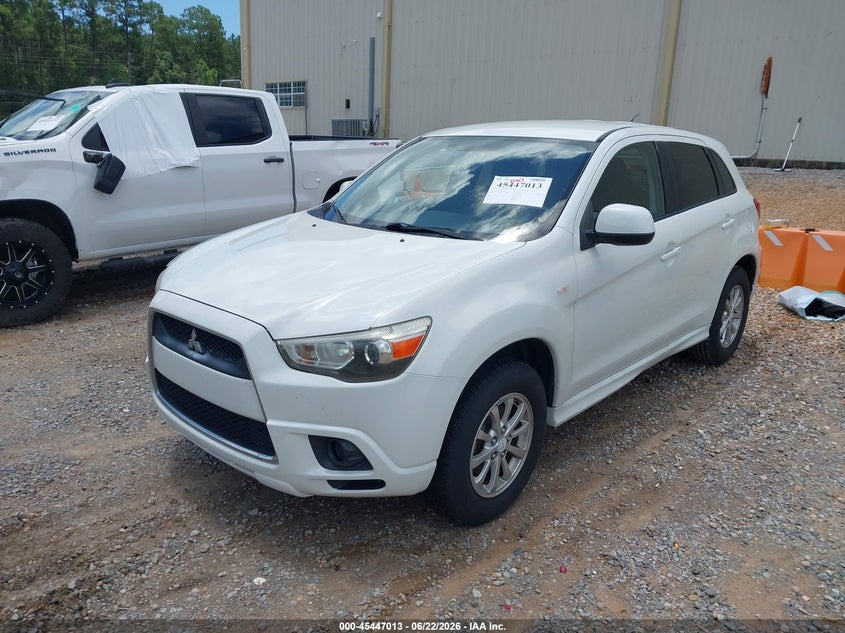 2011 Mitsubishi Outlander sport VIN JA4AP3AU9BZ005841 IAAI salvage auction — REAR END, Salvage (Alabama), sold $1,400 on 2026-07-17 (photo 2)