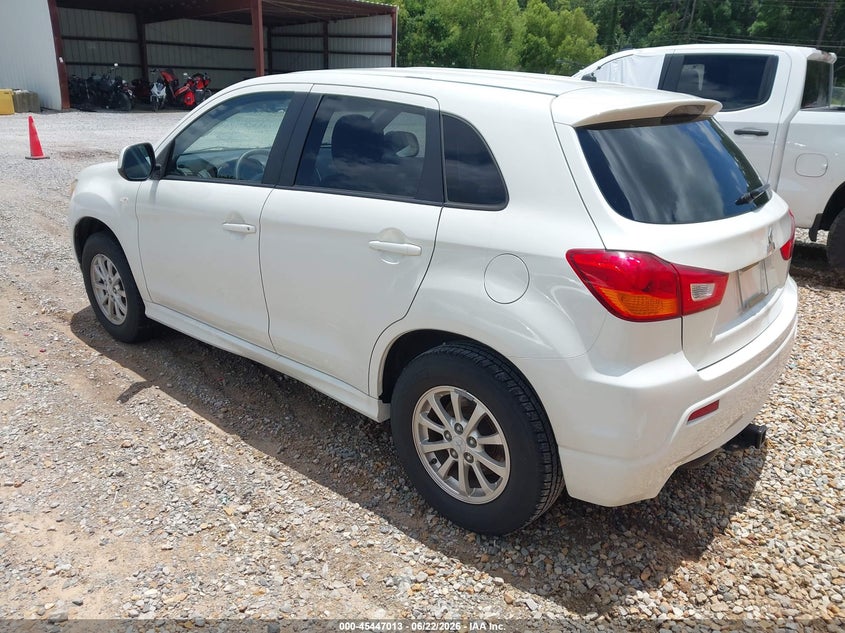 2011 Mitsubishi Outlander sport VIN JA4AP3AU9BZ005841 IAAI salvage auction — REAR END, Salvage (Alabama), sold $1,400 on 2026-07-17 (photo 3)