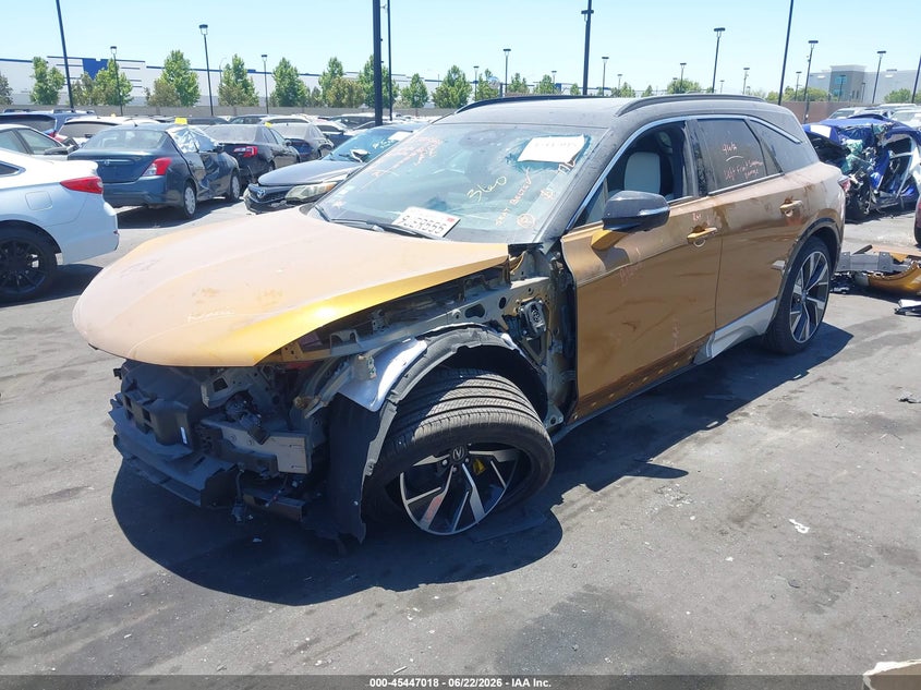 2024 Acura Zdx VIN 4W5XHPRL3RZ515275 IAAI salvage auction — LEFT FRONT, Salvage Title, sold $10,100 on 2026-07-24 (photo 2)