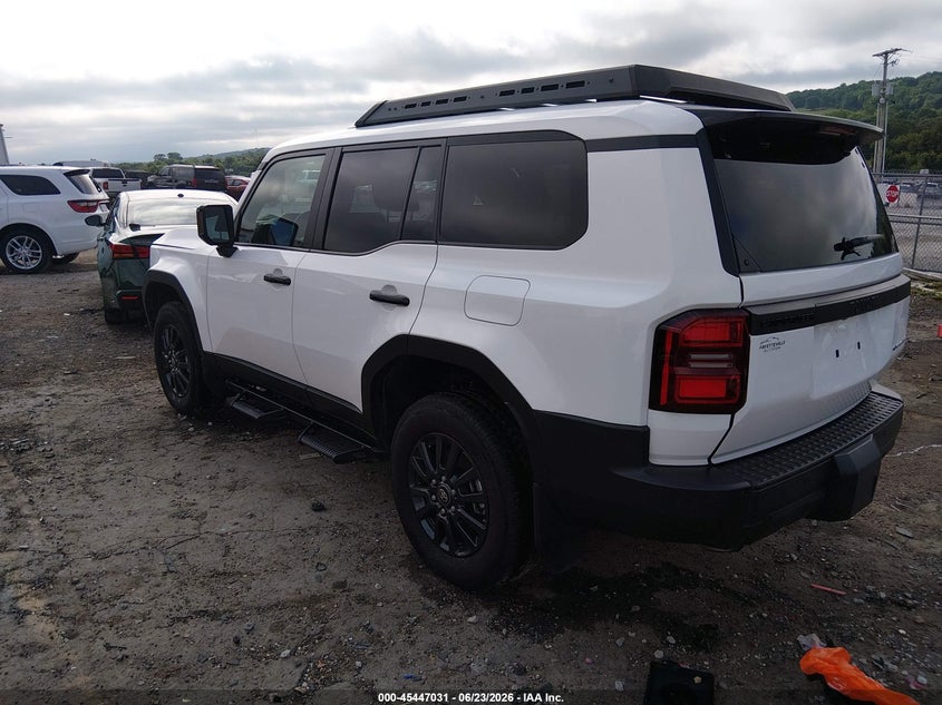 2025 Toyota Land cruiser VIN JTEABFAJ6SK036044 IAAI salvage auction — FRONT END, Clear (Arkansas), sold $20,100 on 2026-07-27 (photo 3)