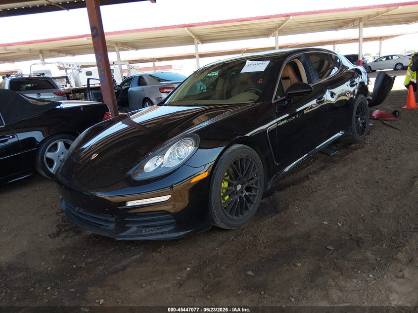 2014 Porsche Panamera VIN WP0AD2A77EL044759 IAAI salvage auction — REAR END, Salvage (Arizona), sold $5,100 on 2026-07-28 (photo 2)