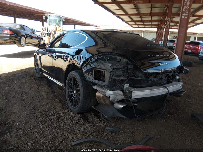 2014 Porsche Panamera VIN WP0AD2A77EL044759 IAAI salvage auction — REAR END, Salvage (Arizona), sold $5,100 on 2026-07-28 (photo 3)