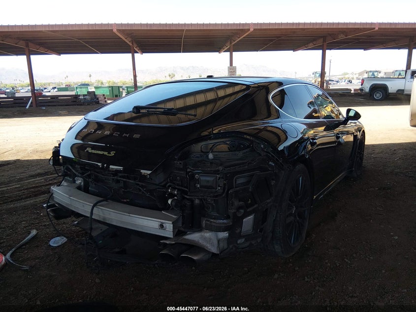 2014 Porsche Panamera VIN WP0AD2A77EL044759 IAAI salvage auction — REAR END, Salvage (Arizona), sold $5,100 on 2026-07-28 (photo 4)