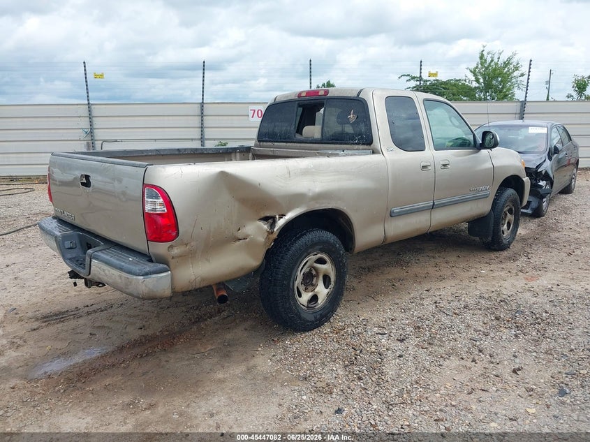 2006 Toyota Tundra VIN 5TBRU34116S480600 IAAI salvage auction — NORMAL WEAR, Clear (Alabama), sold $1,500 on 2026-07-07 (photo 4)
