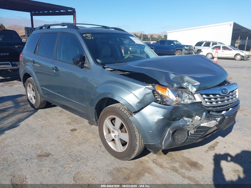 2011 Subaru Forester VIN JF2SHABC5BH774314 IAAI salvage auction — FRONT END, Salvage (California), sold $800 on 2026-07-16 (photo 1)