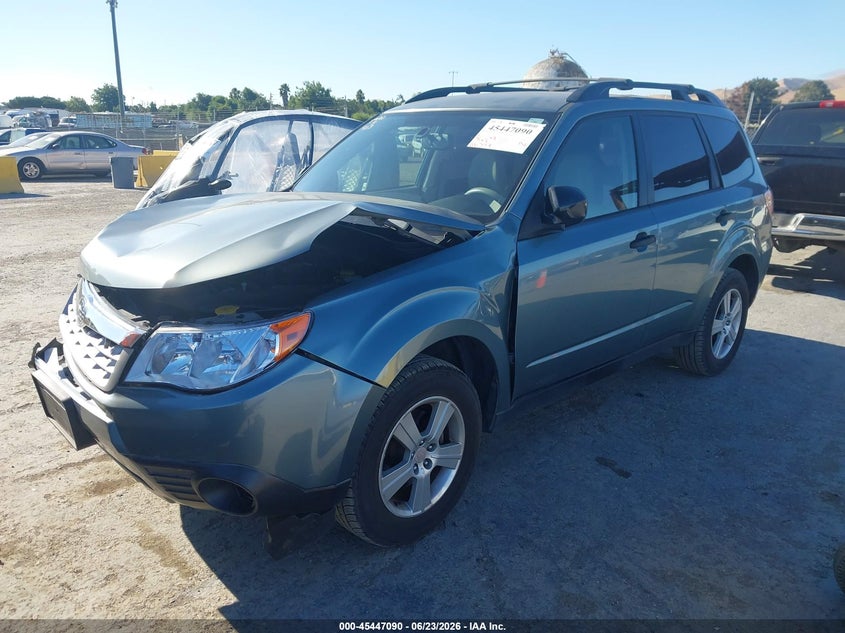 2011 Subaru Forester VIN JF2SHABC5BH774314 IAAI salvage auction — FRONT END, Salvage (California), sold $800 on 2026-07-16 (photo 2)