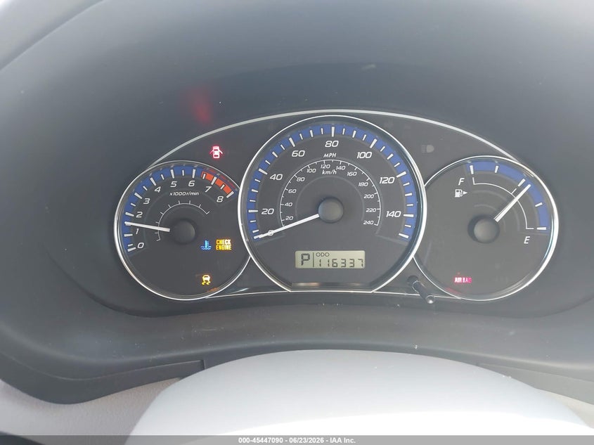 2011 Subaru Forester VIN JF2SHABC5BH774314 IAAI salvage auction — FRONT END, Salvage (California), sold $800 on 2026-07-16 (photo 7)