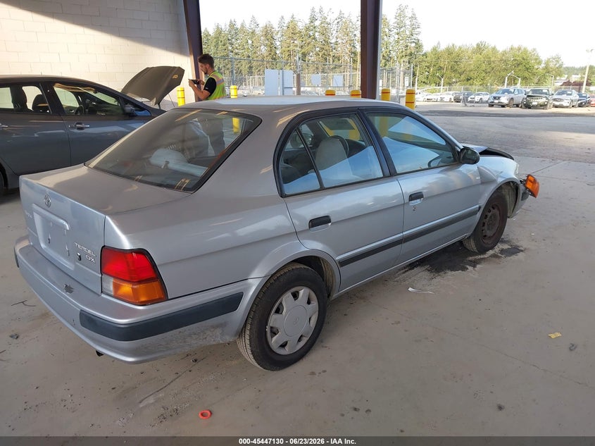 1995 Toyota Tercel VIN JT2EL56EXS0011807 IAAI salvage auction — FRONT END, Bill Of Sale (Washington), sold $300 on 2026-07-15 (photo 4)