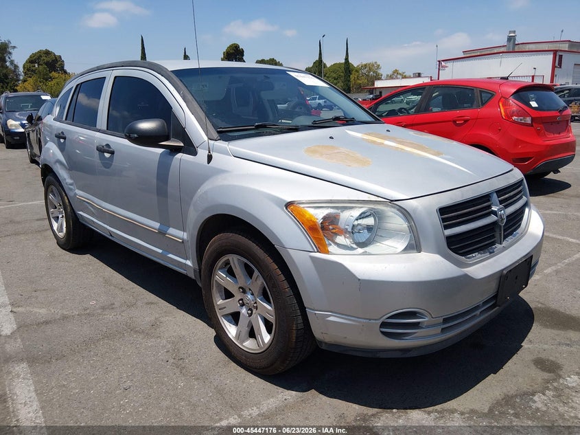 2007 Dodge Caliber VIN 1B3HB48B17D508086 IAAI salvage auction — REAR END, Salvage (California), sold $250 on 2026-07-09 (photo 1)