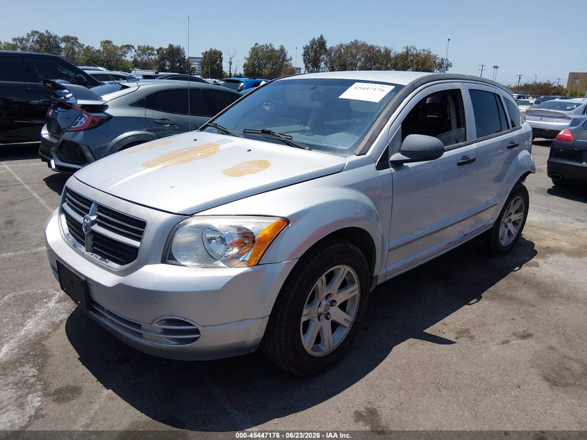 2007 Dodge Caliber VIN 1B3HB48B17D508086 IAAI salvage auction — REAR END, Salvage (California), sold $250 on 2026-07-09 (photo 2)