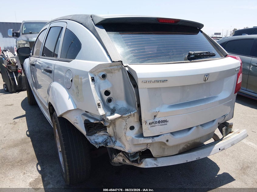 2007 Dodge Caliber VIN 1B3HB48B17D508086 IAAI salvage auction — REAR END, Salvage (California), sold $250 on 2026-07-09 (photo 6)