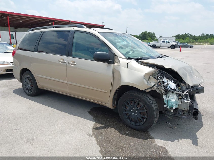 2006 Toyota Sienna VIN 5TDZA23C16S398699 IAAI salvage auction — FRONT END, Salvage (Texas), sold $675 on 2026-07-30 (photo 1)