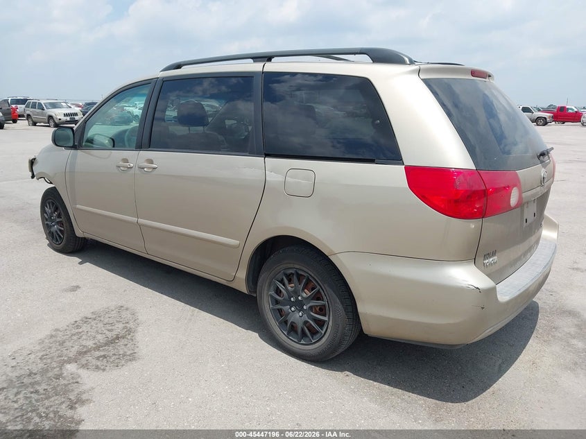 2006 Toyota Sienna VIN 5TDZA23C16S398699 IAAI salvage auction — FRONT END, Salvage (Texas), sold $675 on 2026-07-30 (photo 3)