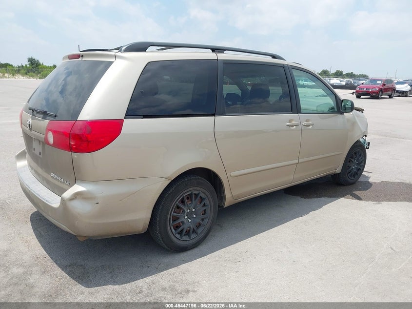 2006 Toyota Sienna VIN 5TDZA23C16S398699 IAAI salvage auction — FRONT END, Salvage (Texas), sold $675 on 2026-07-30 (photo 4)