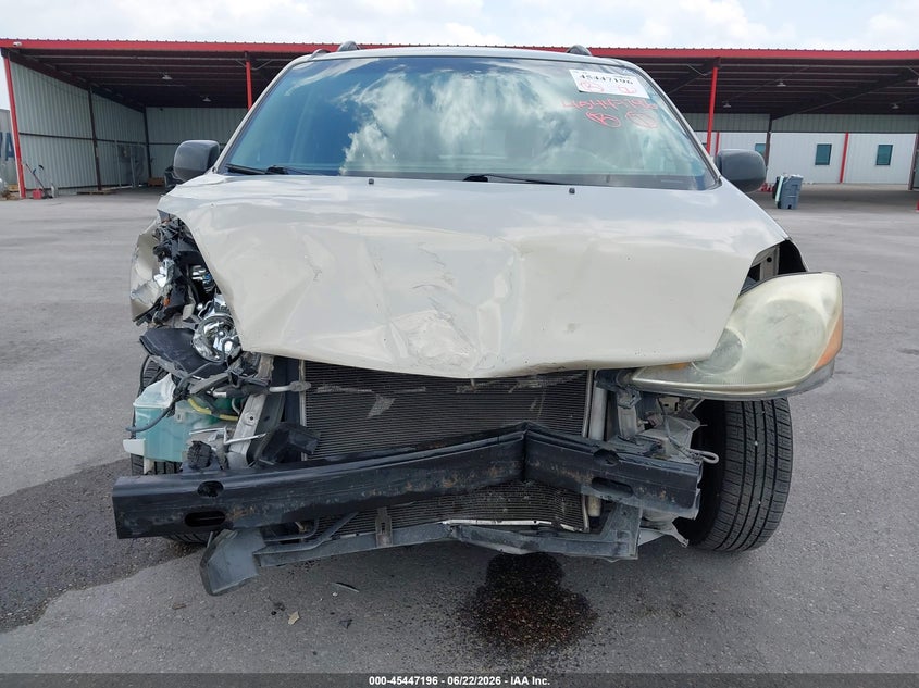 2006 Toyota Sienna VIN 5TDZA23C16S398699 IAAI salvage auction — FRONT END, Salvage (Texas), sold $675 on 2026-07-30 (photo 6)