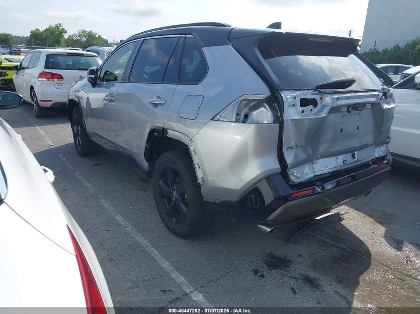 2020 Toyota Rav 4 VIN JTMEWRFV0LJ045255 IAAI salvage auction — REAR END, Salvage (North Carolina), sold $15,400 on 2026-07-27 (photo 3)