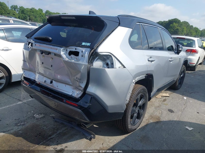 2020 Toyota Rav 4 VIN JTMEWRFV0LJ045255 IAAI salvage auction — REAR END, Salvage (North Carolina), sold $15,400 on 2026-07-27 (photo 4)