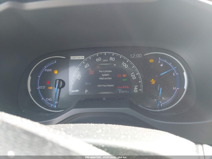 2020 Toyota Rav 4 VIN JTMEWRFV0LJ045255 IAAI salvage auction — REAR END, Salvage (North Carolina), sold $15,400 on 2026-07-27 (photo 7)