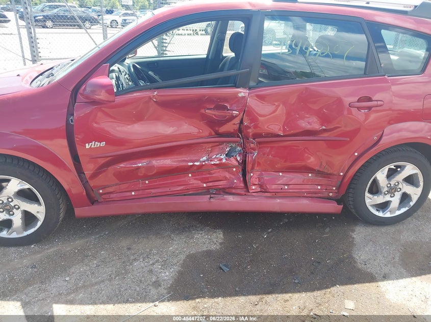 2007 Pontiac Vibe VIN 5Y2SL65827Z424268 IAAI salvage auction — LEFT SIDE, Junk Bill Of Sale Mv2459 (Wisconsin), sold $400 on 2026-07-21 (photo 6)