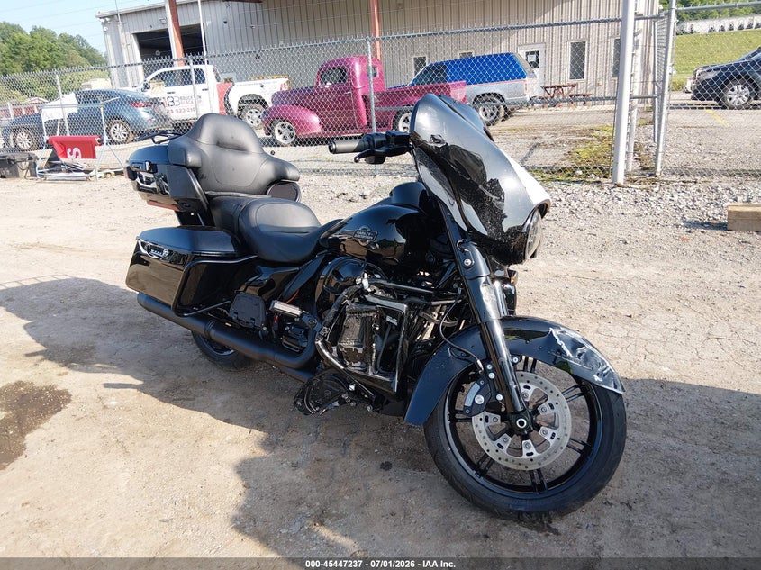 2024 Harley-davidson Electra glide VIN 1HD1KEF10RB658686 IAAI salvage auction — FRONT END, Salvage (West Virginia), sold $8,150 on 2026-09-03 (photo 1)