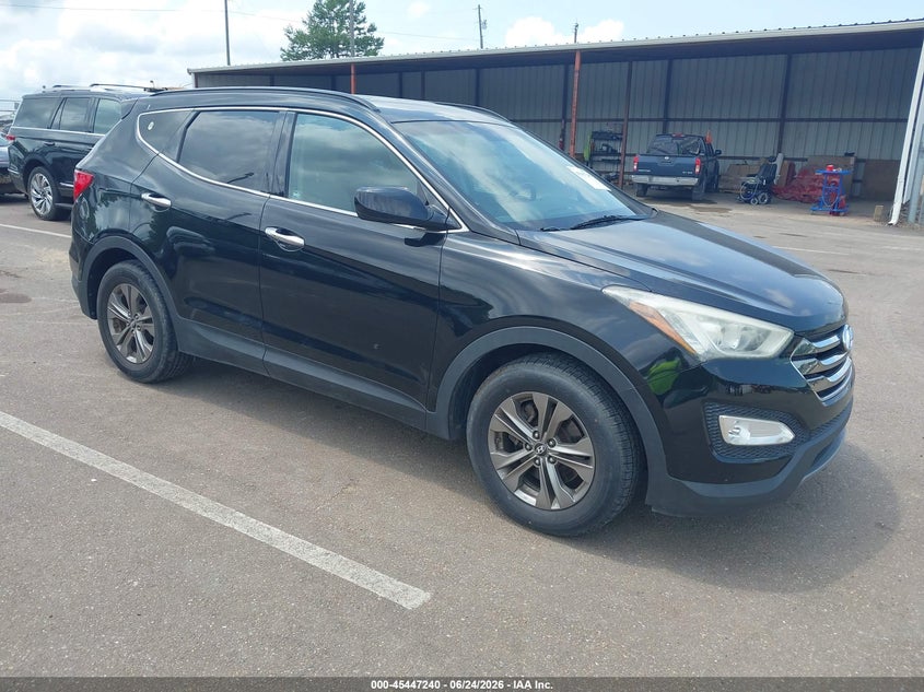 2014 Hyundai Santa fe VIN 5XYZU3LB1EG174042 IAAI salvage auction — UNKNOWN, Salvage (Mississippi), sold $2,100 on 2026-07-24 (photo 1)