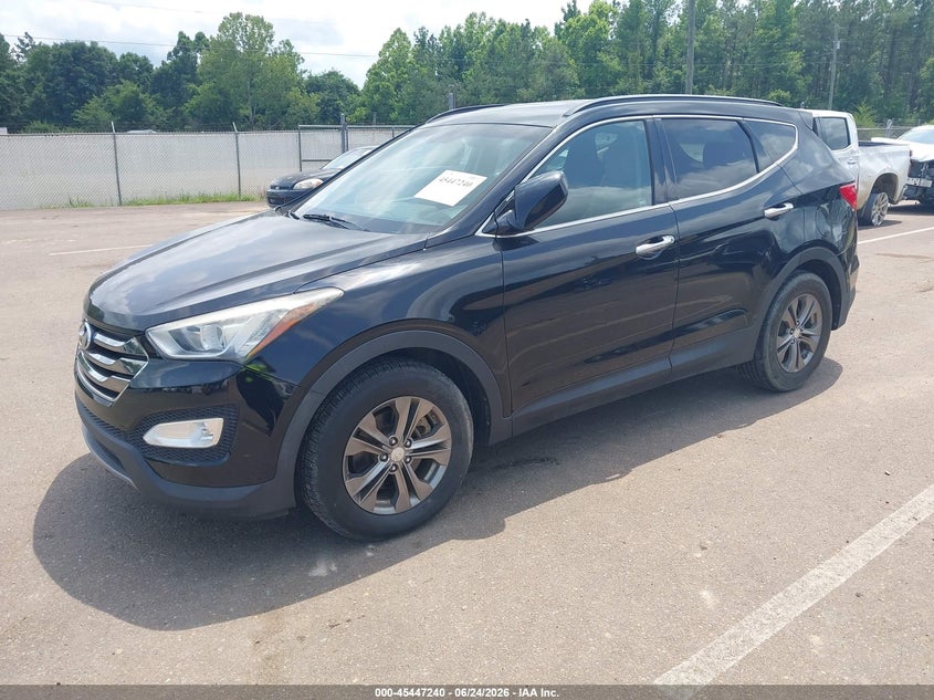 2014 Hyundai Santa fe VIN 5XYZU3LB1EG174042 IAAI salvage auction — UNKNOWN, Salvage (Mississippi), sold $2,100 on 2026-07-24 (photo 2)