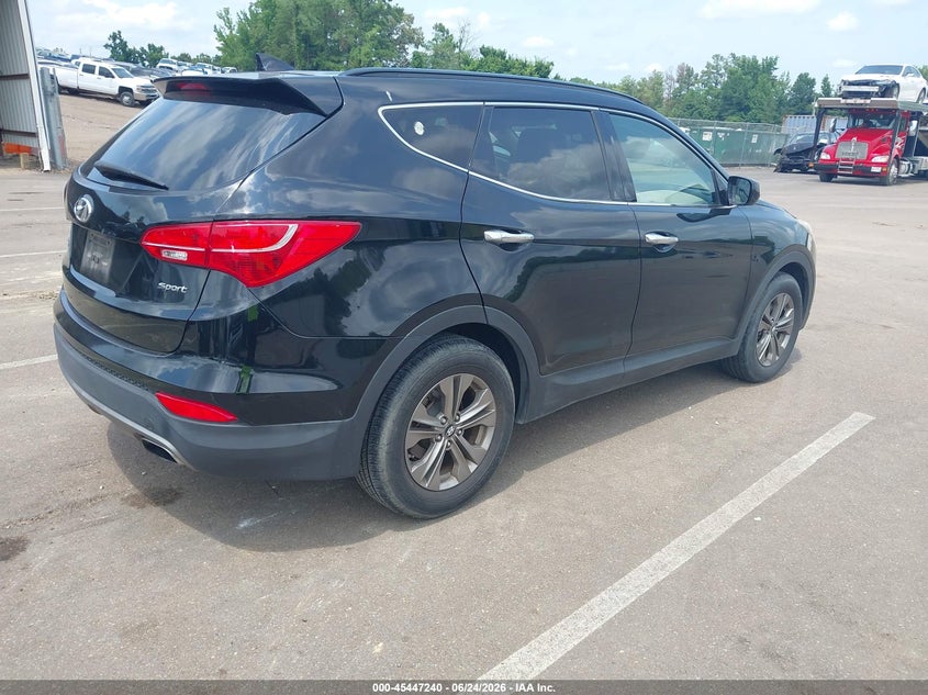 2014 Hyundai Santa fe VIN 5XYZU3LB1EG174042 IAAI salvage auction — UNKNOWN, Salvage (Mississippi), sold $2,100 on 2026-07-24 (photo 4)