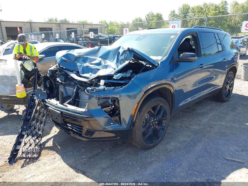 2024 Chevrolet Traverse VIN 1GNEVLKS3RJ234395 IAAI salvage auction — FRONT END, Salvage Title, sold $8,100 on 2026-07-30 (photo 2)