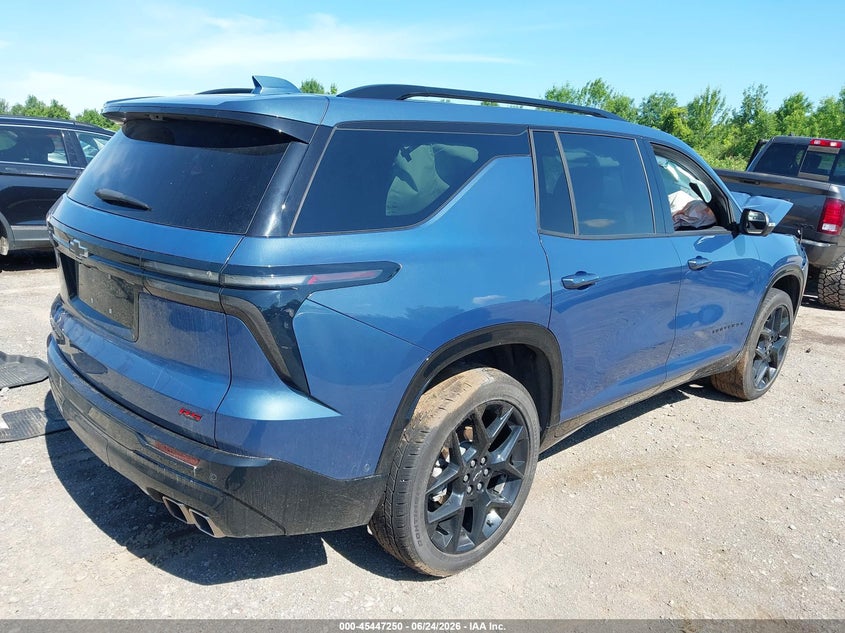 2024 Chevrolet Traverse VIN 1GNEVLKS3RJ234395 IAAI salvage auction — FRONT END, Salvage Title, sold $8,100 on 2026-07-30 (photo 4)