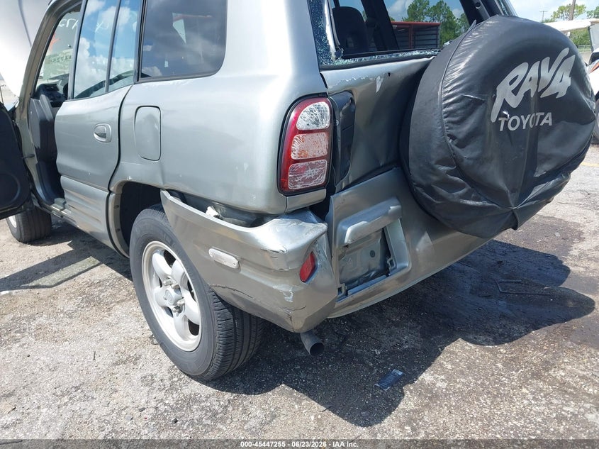 1999 Toyota Rav4 VIN JT3GP10V6X7058759 IAAI salvage auction — REAR END, Rebuildable (Florida), sold $375 on 2026-07-06 (photo 6)