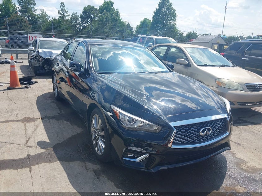 2024 Infiniti Q50 VIN JN1EV7BP5RM600614 — IAAI salvage auction photo
