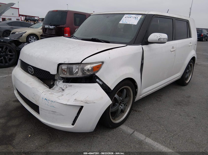 2008 Scion Xb VIN JTLKE50E181016656 IAAI salvage auction — LEFT FRONT, Salvage (California), sold $325 on 2026-07-30 (photo 2)