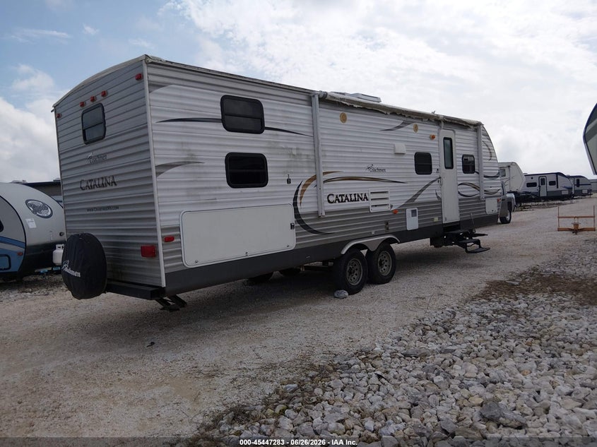 2014 Coachmen Catalina VIN 5ZT2CAUB6EA017113 IAAI salvage auction — HAIL, Clear (Arkansas), sold $1,500 on 2026-07-23 (photo 4)