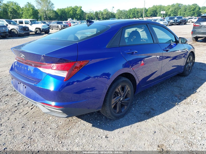 2021 Hyundai Elantra VIN KMHLS4AG8MU189937 IAAI salvage auction — FRONT END, Salvage (New Jersey), sold $2,450 on 2026-07-28 (photo 4)