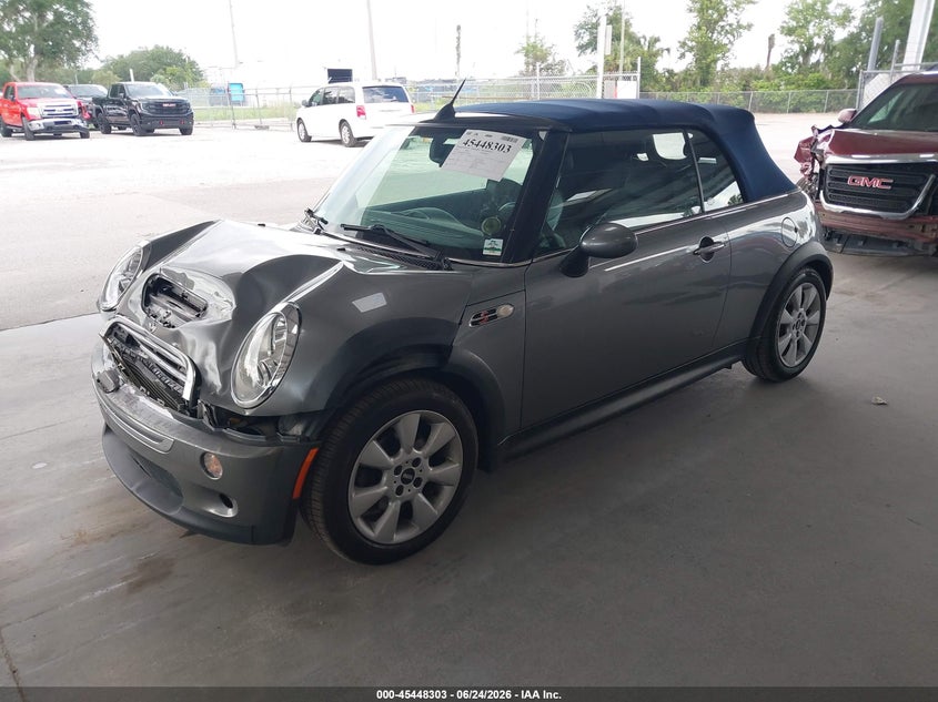 2005 Mini Cooper VIN WMWRH33505TF83409 IAAI salvage auction — FRONT END, Rebuildable (Florida), sold $600 on 2026-07-09 (photo 2)