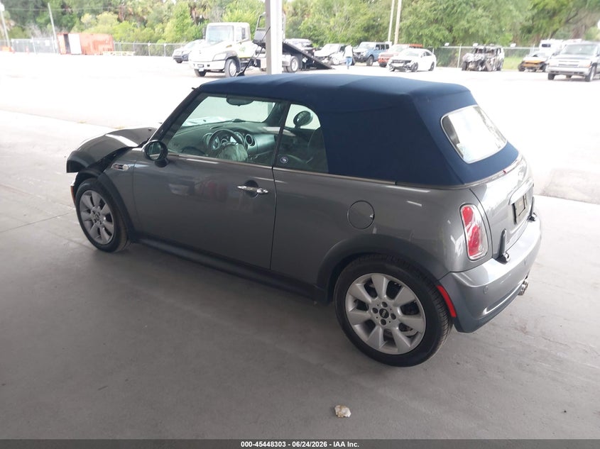 2005 Mini Cooper VIN WMWRH33505TF83409 IAAI salvage auction — FRONT END, Rebuildable (Florida), sold $600 on 2026-07-09 (photo 3)