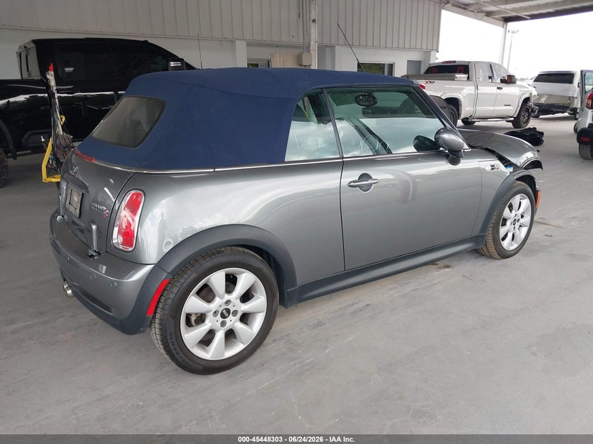 2005 Mini Cooper VIN WMWRH33505TF83409 IAAI salvage auction — FRONT END, Rebuildable (Florida), sold $600 on 2026-07-09 (photo 4)