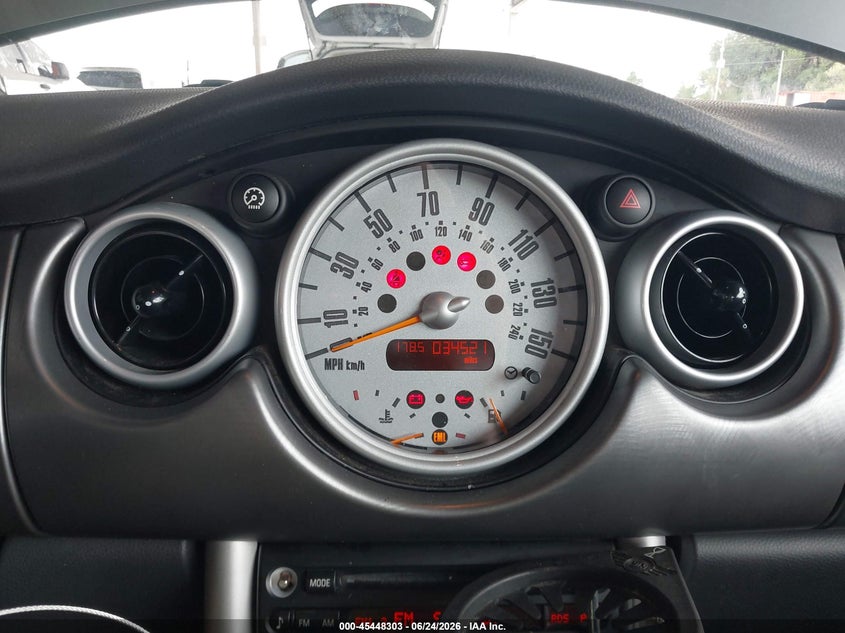 2005 Mini Cooper VIN WMWRH33505TF83409 IAAI salvage auction — FRONT END, Rebuildable (Florida), sold $600 on 2026-07-09 (photo 7)