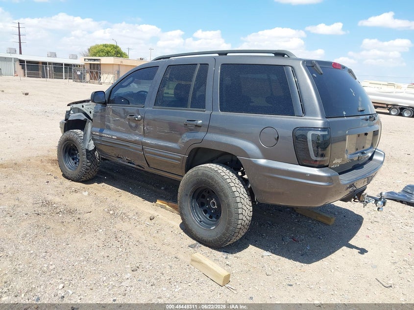 2002 Jeep Grand cherokee VIN 1J4GW58N22C111669 IAAI salvage auction — SIDE, Salvage (Texas), sold $450 on 2026-07-26 (photo 3)