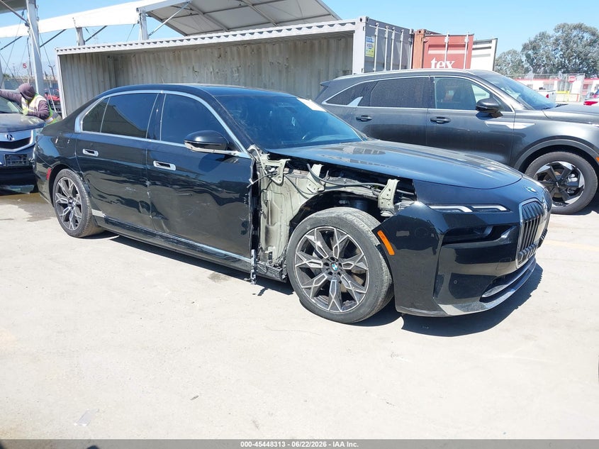 2023 BMW I7 VIN WBY53EJ08PCN73566 — IAAI salvage auction photo