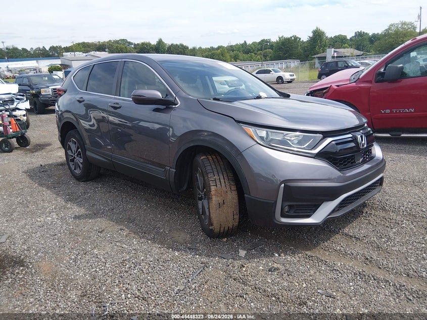2021 Honda Cr-v VIN 2HKRW2H51MH683336 IAAI salvage auction — LEFT FRONT, Clear (South Carolina), sold $6,800 on 2026-07-25 (photo 1)
