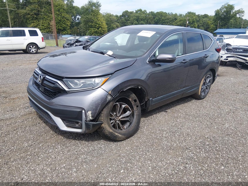 2021 Honda Cr-v VIN 2HKRW2H51MH683336 IAAI salvage auction — LEFT FRONT, Clear (South Carolina), sold $6,800 on 2026-07-25 (photo 2)