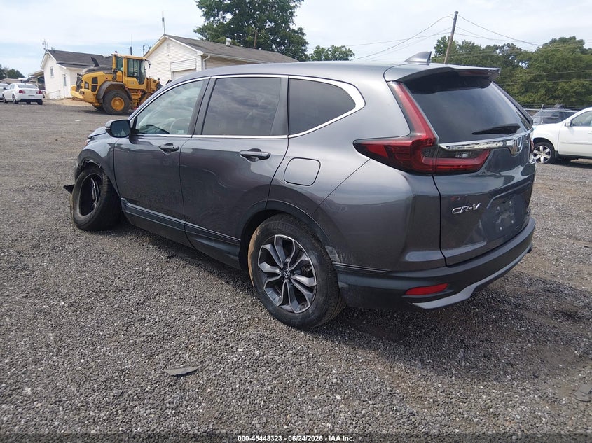 2021 Honda Cr-v VIN 2HKRW2H51MH683336 IAAI salvage auction — LEFT FRONT, Clear (South Carolina), sold $6,800 on 2026-07-25 (photo 3)
