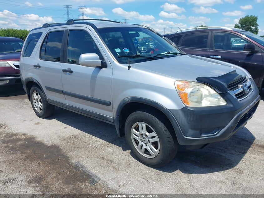 2002 Honda Cr-v VIN JHLRD78882C048977 IAAI salvage auction — NORMAL WEAR, Clear (Illinois), sold $450 on 2026-07-20 (photo 1)