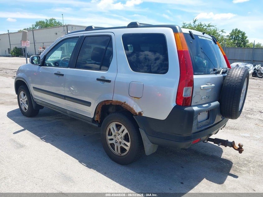2002 Honda Cr-v VIN JHLRD78882C048977 IAAI salvage auction — NORMAL WEAR, Clear (Illinois), sold $450 on 2026-07-20 (photo 3)