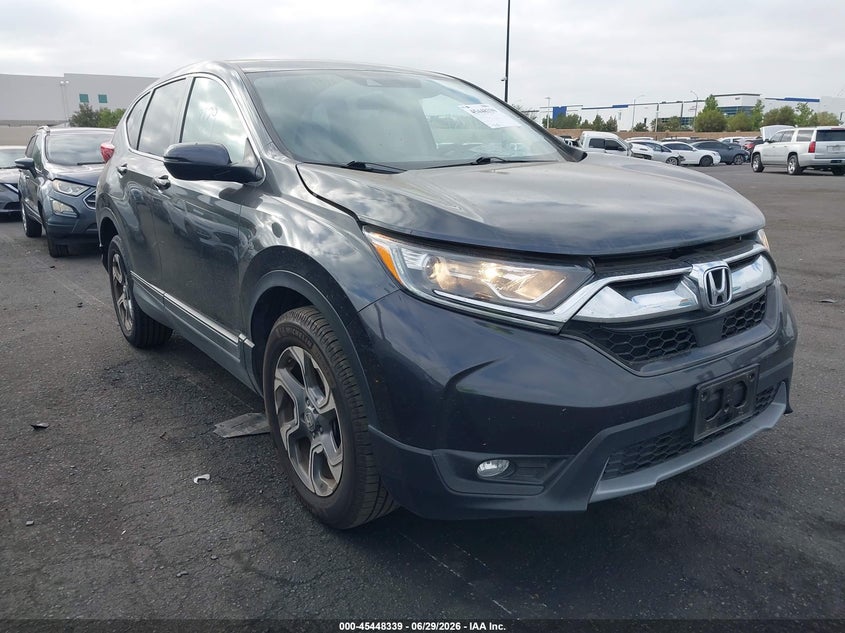 2018 Honda Cr-v VIN 2HKRW1H51JH505996 IAAI salvage auction — REAR END, Salvage Title, sold $8,100 on 2026-07-12 (photo 1)