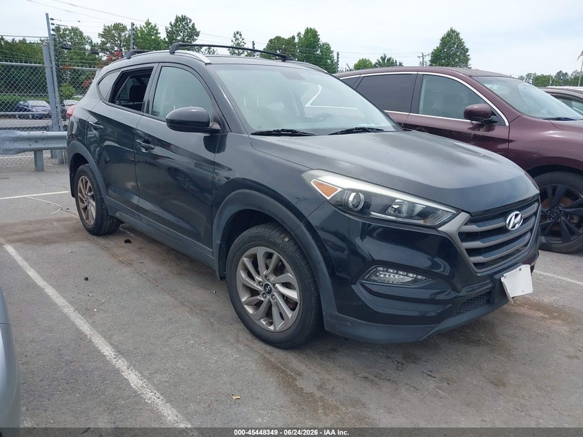 2016 Hyundai Tucson VIN KM8J3CA42GU252944 IAAI salvage auction — THEFT, Salvage (North Carolina), sold $4,275 on 2026-07-13 (photo 1)