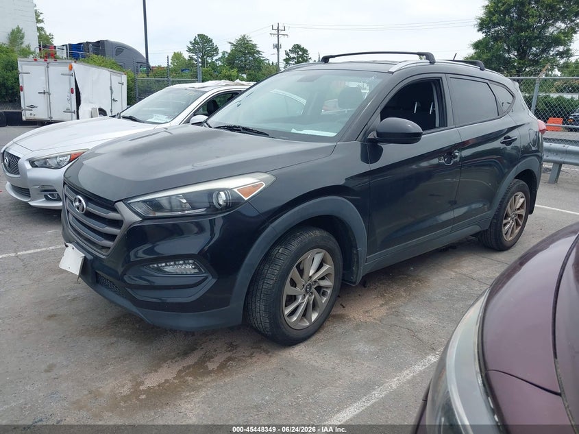 2016 Hyundai Tucson VIN KM8J3CA42GU252944 IAAI salvage auction — THEFT, Salvage (North Carolina), sold $4,275 on 2026-07-13 (photo 2)
